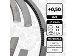 Et Engineteam R1010350 Set Di Fasce Elastiche Per Vw Golf V Hatchback (1K1) Golf Vi (5K1) Passat Estate (3C5) Tiguan (5N) Passat Estate (365)