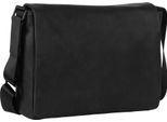 Leonhard Heyden Borsa A Tracolla Laptop Bag Con Scomparto Per Laptop Den Haag Messenger Bag Black Nero