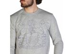 Aquascutum - Abbigliamento - Felpe - FAI001-94 - Uomo - Grigio Scuro, Blu Acciaio - L