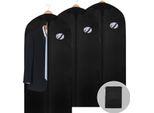 Clanmacy 3 Pezzi Borsa Per Abiti 128 X 60 Cm Incl. Borsa Per Scarpe Borsa Per Abiti Borsa Per Abiti Borsa Per Abiti Da Sera Abito Da Sposa Cappotti Camicie Protezione Antitarme Impermeabile