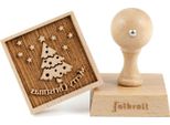 Folkroll Timbro Per Biscotti Merry Christmas 55X55Mm