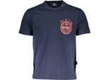 Plein Sport T-Shirt Da Uomo In Tessuto Blu SF10239 - Taglia: S
