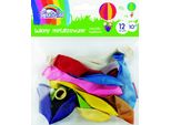Palloncini In Metallo 10'' Mix 12 Pezzi