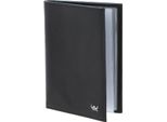 Golden Head Pelle Caso Di Identificazione Colorado Rfid Protect Id Wallet With Note Compartment Black Nero