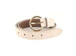 Vanzetti Pelle Cintura Slim Belt W95 Cream Avorio