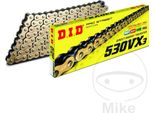 Catena Trasmissione Aperta Did Oro 96 Maglie 530 Chiusura Con Rivetto Per Honda