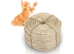 Yakimz Sisal Corda Guinzaglio Tiragraffi Corda Naturale Gatto Scala Tiragraffi Varie Lunghezze Lunghezze 6000*0.8CM