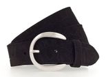 Vanzetti Pelle Cintura Genuine Beauty 35Mm Velour Leather Belt W90 Black Nero