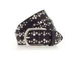 Vanzetti Pelle Cintura Belt 35MM W90 Black Nero