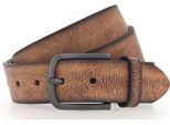 Vanzetti Pelle Cintura 35Mm Leather Belt W85 Cognac Marrone