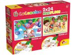Puzzle A Pavimento Bifacciale 2X24El. Sii Gentile Con Tutti 91119 Lisciani Cocomelon
