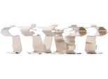 Jp Group 5364000210 Kit Accessori Pastiglie Freno A Disco Anteriore Per Nissan NP300 Navara Pickup (D40) Per Furgone Iveco Daily Vi