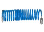 Extol Craft 99322 Tubo Aria A Spirale Con Connettori Rapidi, 1/4", Diametro Interno 6 Mm, L 5 M"