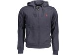 Us Polo Classic Felpa Con Cappuccio Blu: Taglia - Xl Taglia: Xl