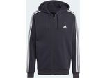 Adidas M 3S Fl Fz Giacca Felpa Uomo Nero S