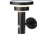 Applique Solare Metallica 17,8X18,3X22Cm 40 Led Luce Calda Lumineo