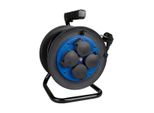 Avvolgicavo Con 4 Prese 2P+T, 16A 250V Con Coperchio 7427/1T Solera