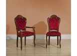 Sedia Classica Sala Da Pranzo Mobili Sala Da Pranzo Sedie Design Tessile Rosso Nuovo