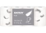 Carta Igienica Katrin Plus 150, 3 Veli, Cellulosa, 11,8 Cm, 17,3 M, 150 Pezzi, Bianco, 8 Pezzi (16525)