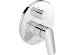 Duravit No.1 Mitigeur Monocommandé Pour Bain, Encastré, Chrome Brillant, N15210012010, N15210012010