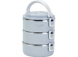 Portapranzo Magichome LB933, 3 Pezzi, 3X 1500 Ml, Blu, 20X15X6,2 Cm