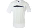 North Sails T-Shirt Uomo Cotone Bianco GR70294 - Taglia: Xl