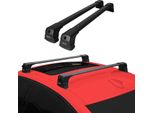 Portapacchi Portapacchi Per Kia Soul 2013-2019 Portapacchi Base Alluminio Nero 2X