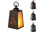 Lanterna Led Lifetime 10 X 19 Cm Effetto Fiamma
