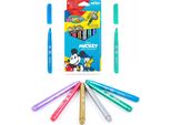Pennarelli Metallizzati 6 Colori Mickey And Friends Colorino