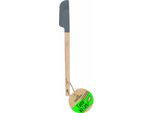 Raschietto Per Pasta Birkmann, 22 Cm X L 2,5 Cm, Testa In Silicone, Con Manico In Legno Di Faggio, 889231