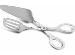 Pinze Per Dolci Comas Con Manico A Forbice, Pinza Per Dolci, Acciaio Inox, Colore Argento, 3124