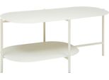 Kaffeetisch "Haja"" Metall - Grigio - 100X50 Cm - Atmosphera Interior Designer"