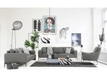 Set Completo Di Divani Set Di Divani Divano 321 Posti In Tessuto Grigio