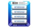 Eneloop Mignon Aa Ni-Mh 1,2 V / 1900 Mah, Confezione Da 4 Batterie Con Custodia, Nero