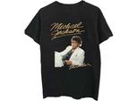 Michael Jackson - Maglietta "Thriller Suit"" Per Uomo/Donna Unisex RO2579 (Xxl) (Nero)"