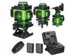 Livellatrice Laser, 4D 16 Linee, Autolivellante, Usb Ricaricabile, Arancione