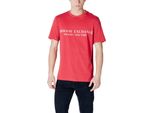 Maglietta Armani Exchange Uomo Rosso Edizione Autunno/Inverno : Taglia - Xl Taglia: Xl
