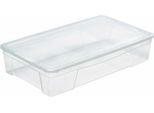 Contenitore Con Coperchio Mondex Space Box Polipropilene Trasparente 34 L 70,5 X 42 X 15,5 Cm
