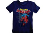 Marvel Comics Spider-Man - Maglietta Amazing Spider-Man - Navy - Taglia 104