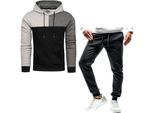 Recea Set Da Uomo Lucky Nero-Grigio Xl