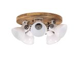 Vidaxl Plafoniera 25 W Bianco 50X50X25 Cm E27