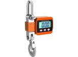 Inf Bilancia A Gru Digitale 300Kg - Bilancia Sospesa Con Display Lcd Arancia