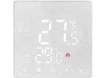 Inf Termostato Smart Tuya Zigbee Per Riscaldamento Acqua Con Led Display Bianco