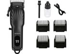 Inf Tagliacapelli Elettrico Ricaricabile Con Lama Ceramica E Display Lcd Nero