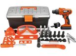 Kit Fai Da Te Cassetta Degli Attrezzi Trapano A Batteria