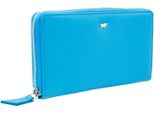 Braun BüFfel Pelle Portafoglio Joy Zip Wallet 18CS Turquoise Turchese