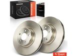 Frankberg 2X Dischi Freno Asse Anteriore Per Mercedes-Benz Cls Classe E C219 W211 VF211 S211 X204 2002-2015