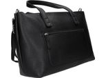 Tom Tailor Borse Elis Shopper Da Donna In Nero, Taglia 1