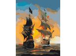 Set Di Paesaggi Marini "Painting By Numbers"" 40X50"