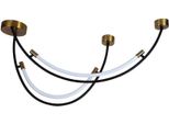 Lampada A Sospensione Led 4000K Oro / Nero V-TAC VT-7826-10057